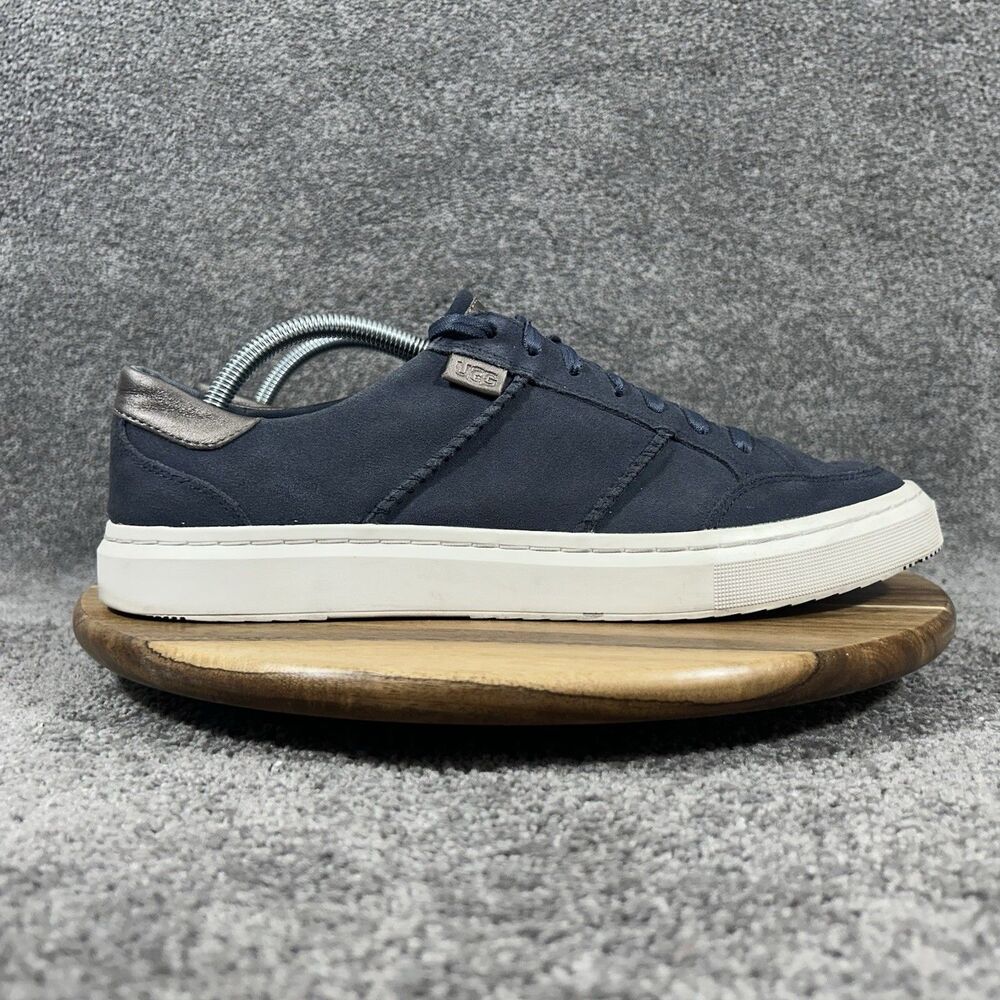 UGG Alameda 1153270 Women’s Size 12 Blue Suede Casual Lace Up Shoes Used